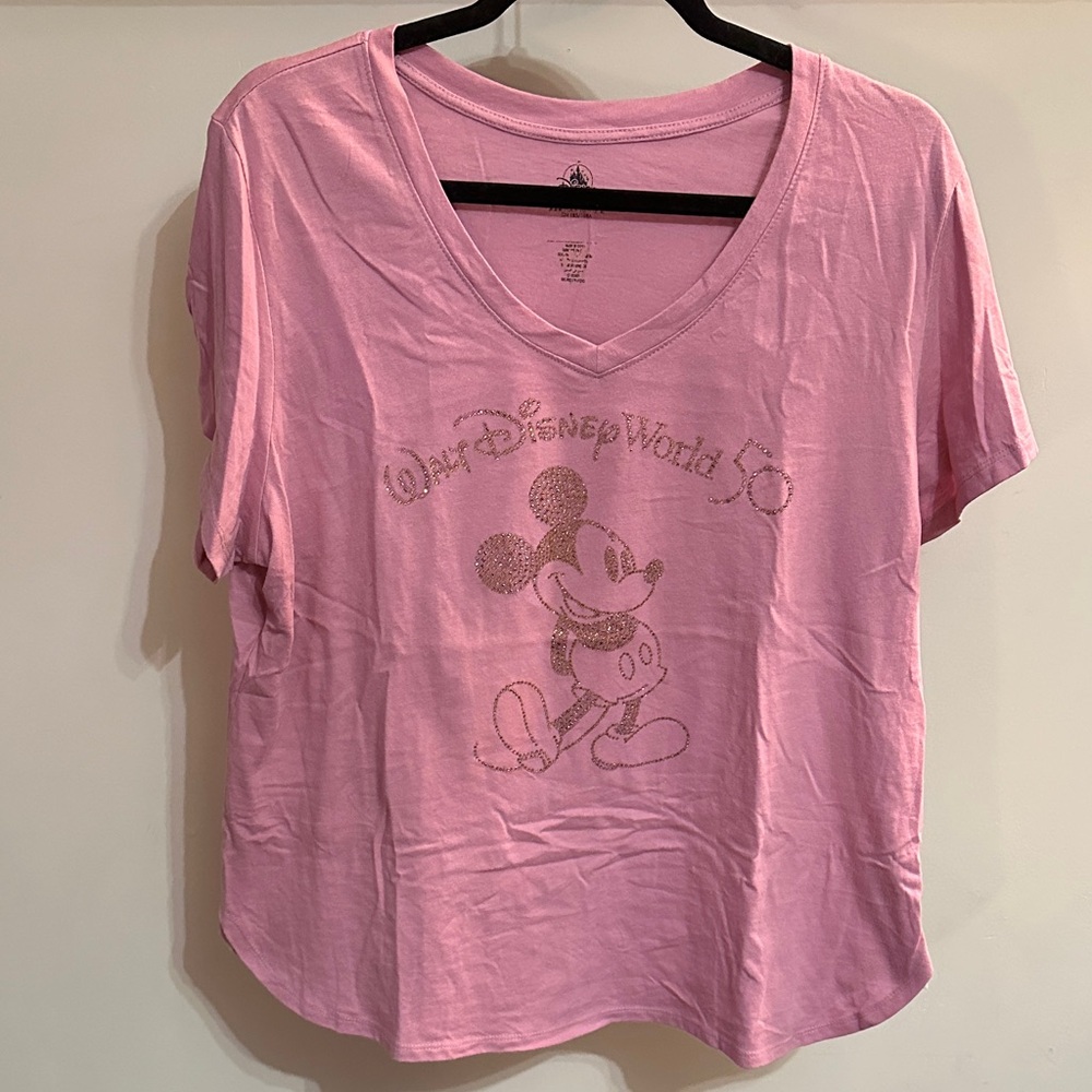 Pink Disney World 50th Anniversary T-Shirt